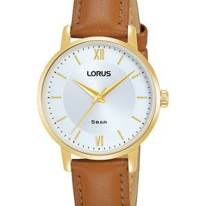 Lorus Ladies Classic Leather Strap Dress Watch