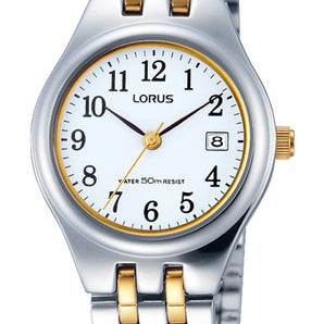 Lorus Ladies Daywear Watch - Silver & Gold