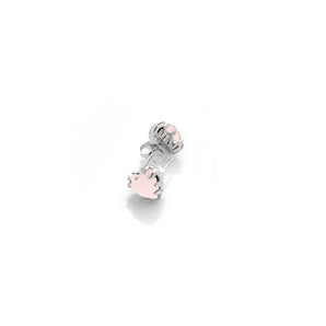 Stolen Girlfriends Club Love Claw Earring Rose Quartz