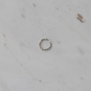 SOPHIE Mini Link Ring - Sterling Silver