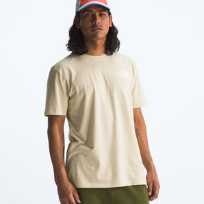 The North Face Men's Short-Sleeve Box NSE Tee - Gravel-Multi Colour