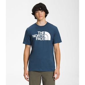 The North Face Men's Short-Sleeve Half Dome Tee - Shady Blue, TNF White