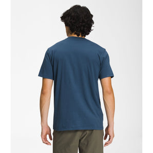 The North Face Men's Short-Sleeve Half Dome Tee - Shady Blue, TNF White