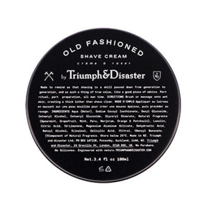 Triumph & Disaster Old Fashioned Shave Cream Jar