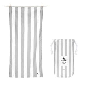 Dock & Bay Beach Towel Cabana Light Collection XL