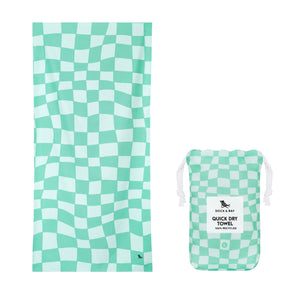 Dock & Bay Beach Towel Designed Collection - Check Mate - L