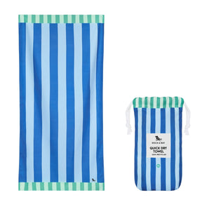 Dock & Bay Beach Towel Clubhouse Collection - Blue Sky - XL
