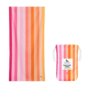 Dock & Bay Beach Towel Summer Collection - Miami Sorbet - L
