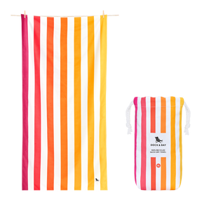 Dock & Bay Beach Towel Summer Collection Xl - Peach Sunrise