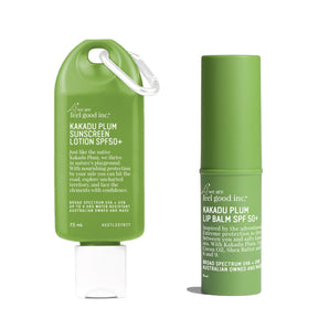 We Are Feel Good Inc Kakadu Plum Sunscreen & Lip Balm Bundle
