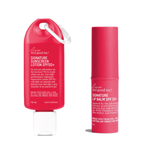 We Are Feel Good Inc Signature Sunscreen & Lip Balm Bundle