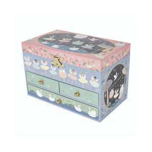 Floss & Rock Musical Jewellery Box with 3 Drawers - Enchanted