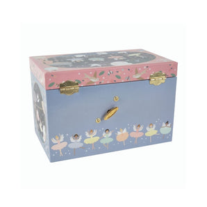 Floss & Rock Musical Jewellery Box with 3 Drawers - Enchanted