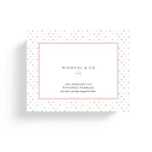 Mindful & Co Patience Pebbles Sea Foam