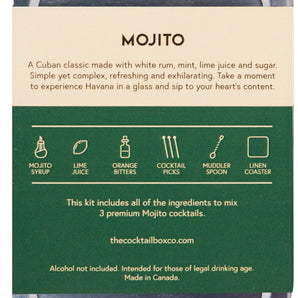 The Cocktail Box Co Mojito Cocktail Kit