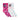 SANTA CRUZ Moon Dot Tie Dye Girls Crew Socks 2 Pack